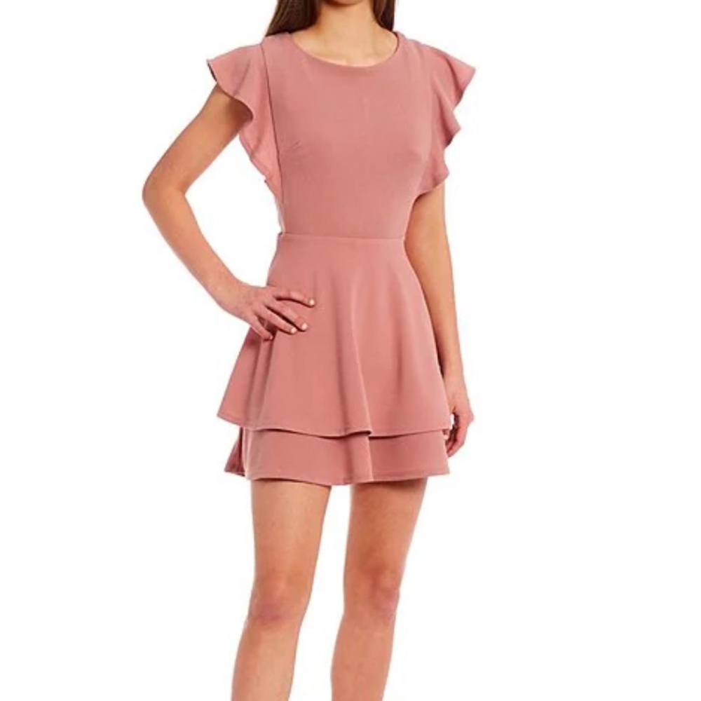 Mauve colored dress